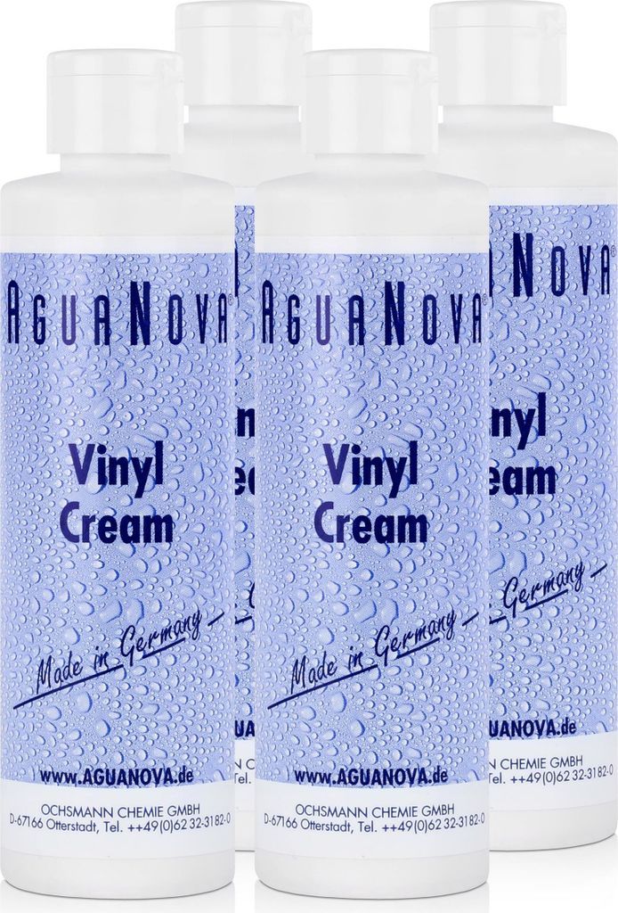 4x AguaNova Vinyl Cream 240 ml - zur äußerlichen Pflege der Produktbild 