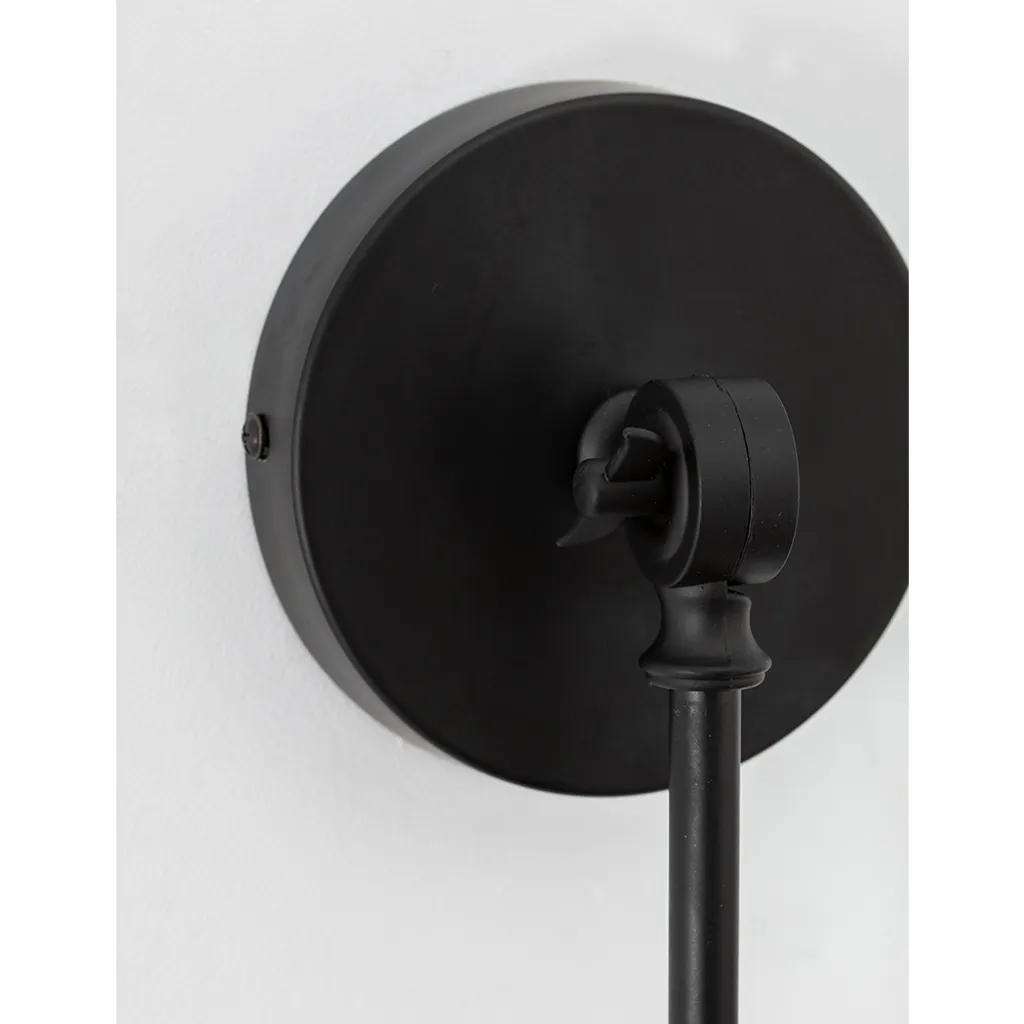 Applique murale LED Virgo Nova Luce - Éclairage d'ambiance Noir Moderne