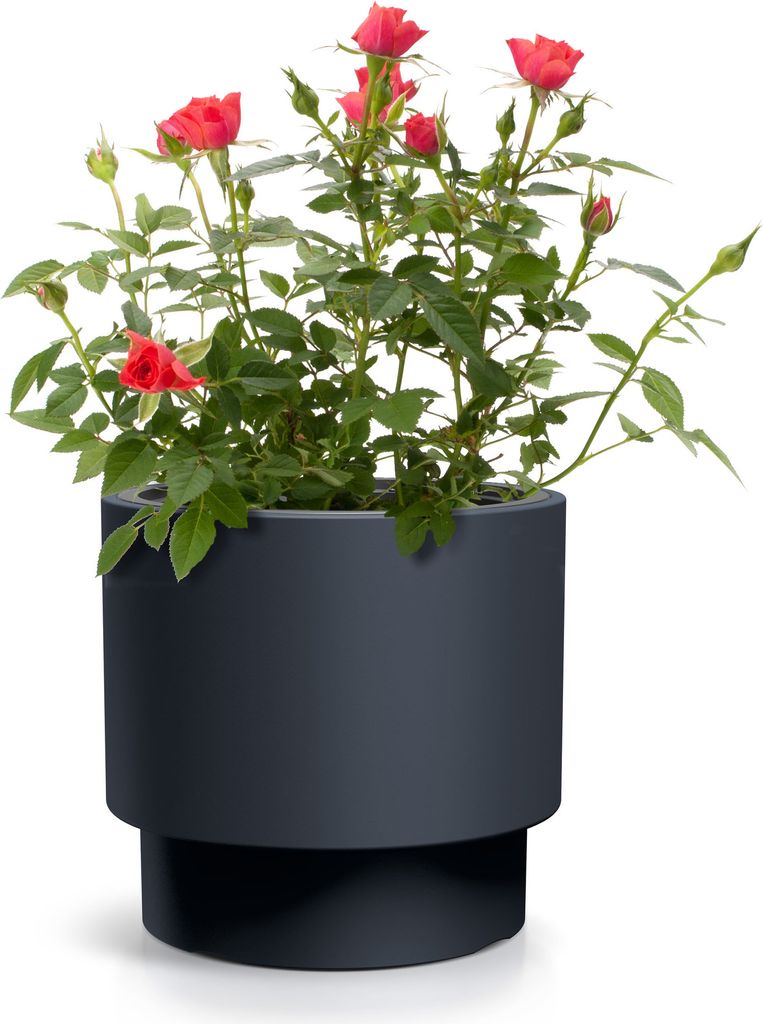 Blumentopf mit Einsatz HEOSE anthrazit 29,8 cm Produktbild 15