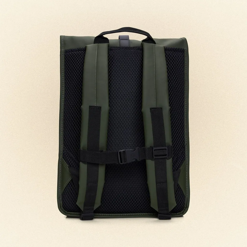 Sac à dos Rains Roltop 1332GRE avec Fermeture à Enroulement Sécurisée - 4