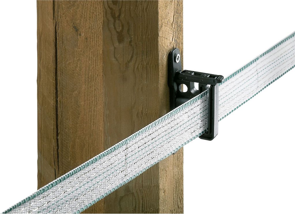 100 Stück EASY-TAPE Klippisolator, f.Band+Seil idealer Streckenisolator