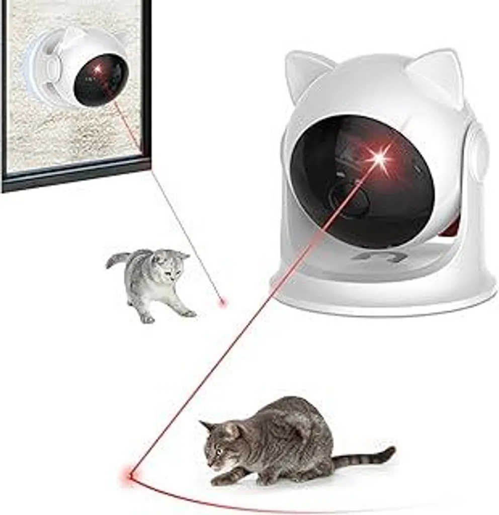 Giocattolo Interattivo Gatti Laser USB-C | Design e Divertimento