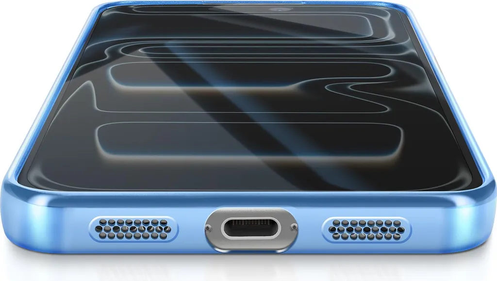 Avizar iPhone 17 Pro Max MagSafe Case - Blue Chrome Protection - 4