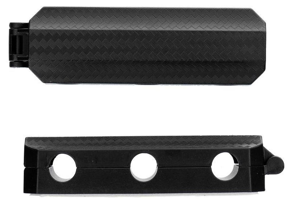 Blue Star PJ-OCZ5 magnetischer selbstklebender Organizer für 3 Kabel – schwarz (2 Stück)