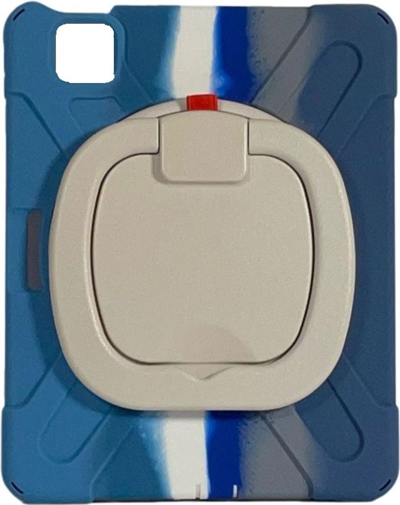 Gepanzerte Hülle mit Schwenkständer für iPad Air 4/5 10.9 Zoll Blau