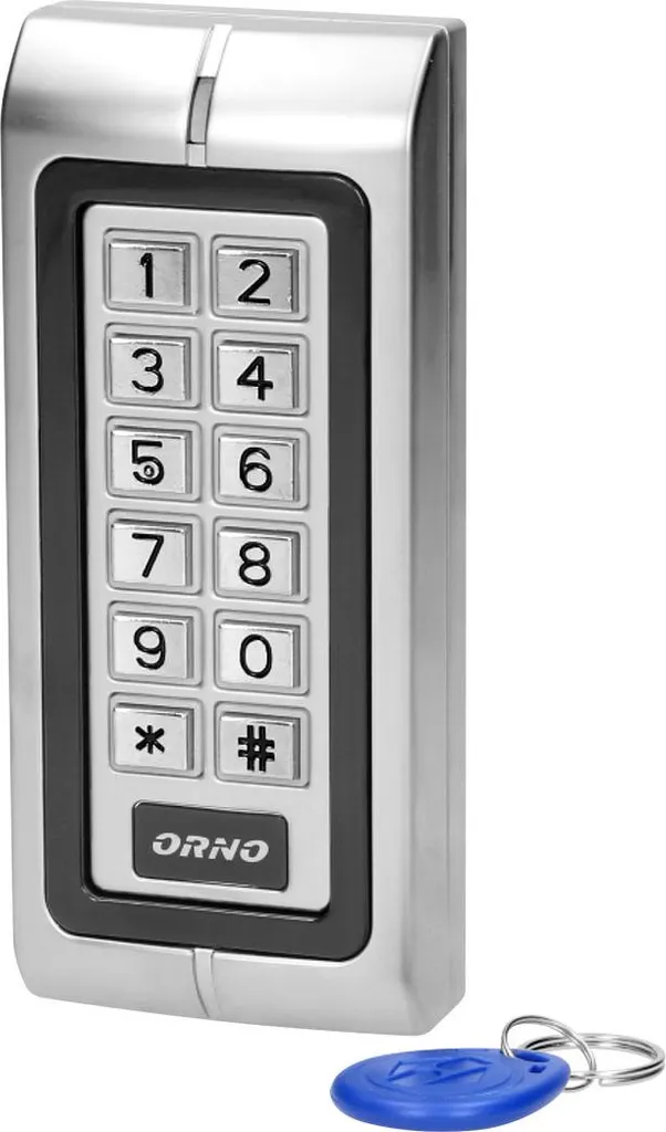Contrôle d'accès extérieur IP68 ORNO avec badge et code de sécurité numérique