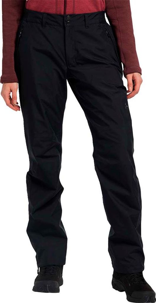 Haglofs Astral Goretex Ii Hosen Schwarz M / Regular Frau Schwarz M