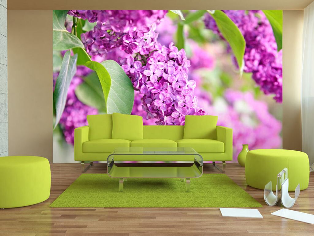 Vlies Fototapete 350x256 cm Tapeten Wandtapete XXL Blumen Foto b-A-0005-a-b