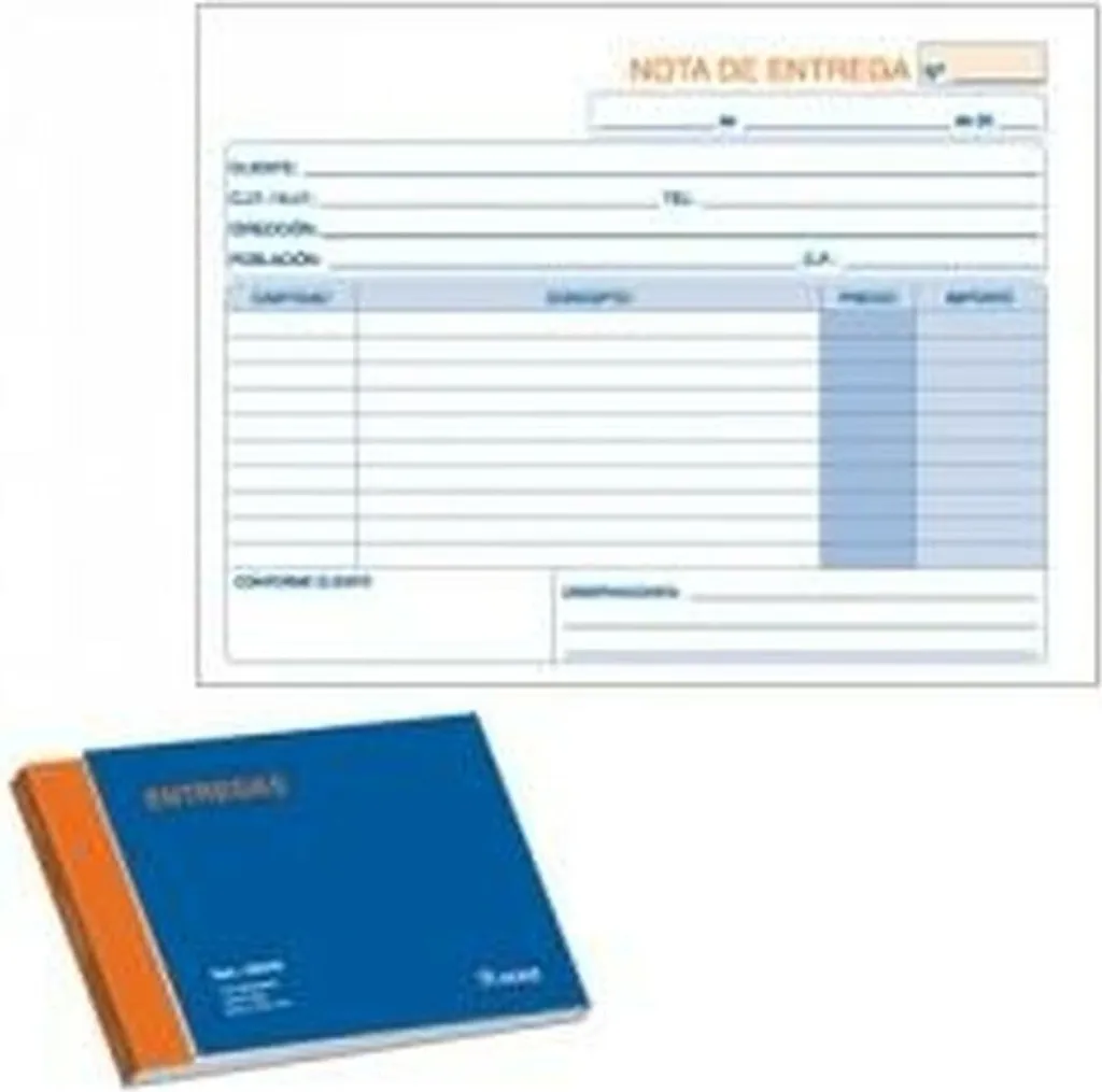Carnet de bons de livraison DOHE 50049D format 1/4 - Pack de 10 ex - 2