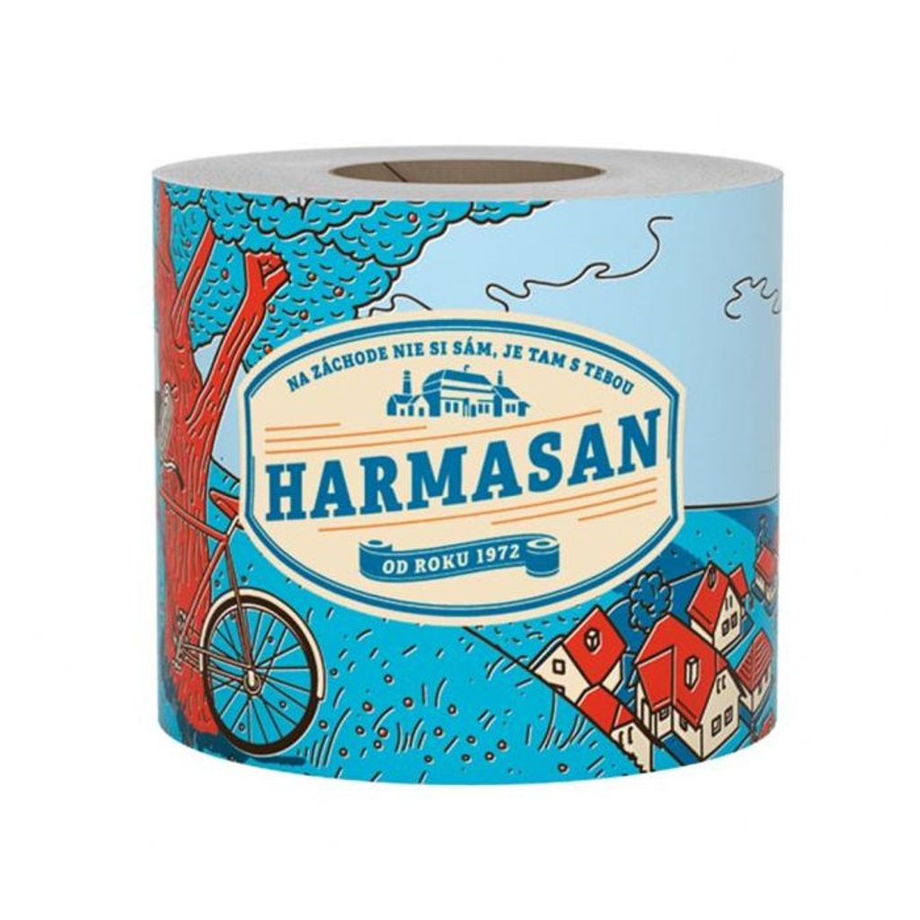 Papier toaletowy Harmasan Raccoon 400 skrawków, cena za Zdjęcie produktu 