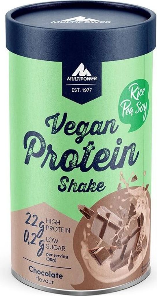 Multipower Vegan Protein Shake – 420 g Chocolate