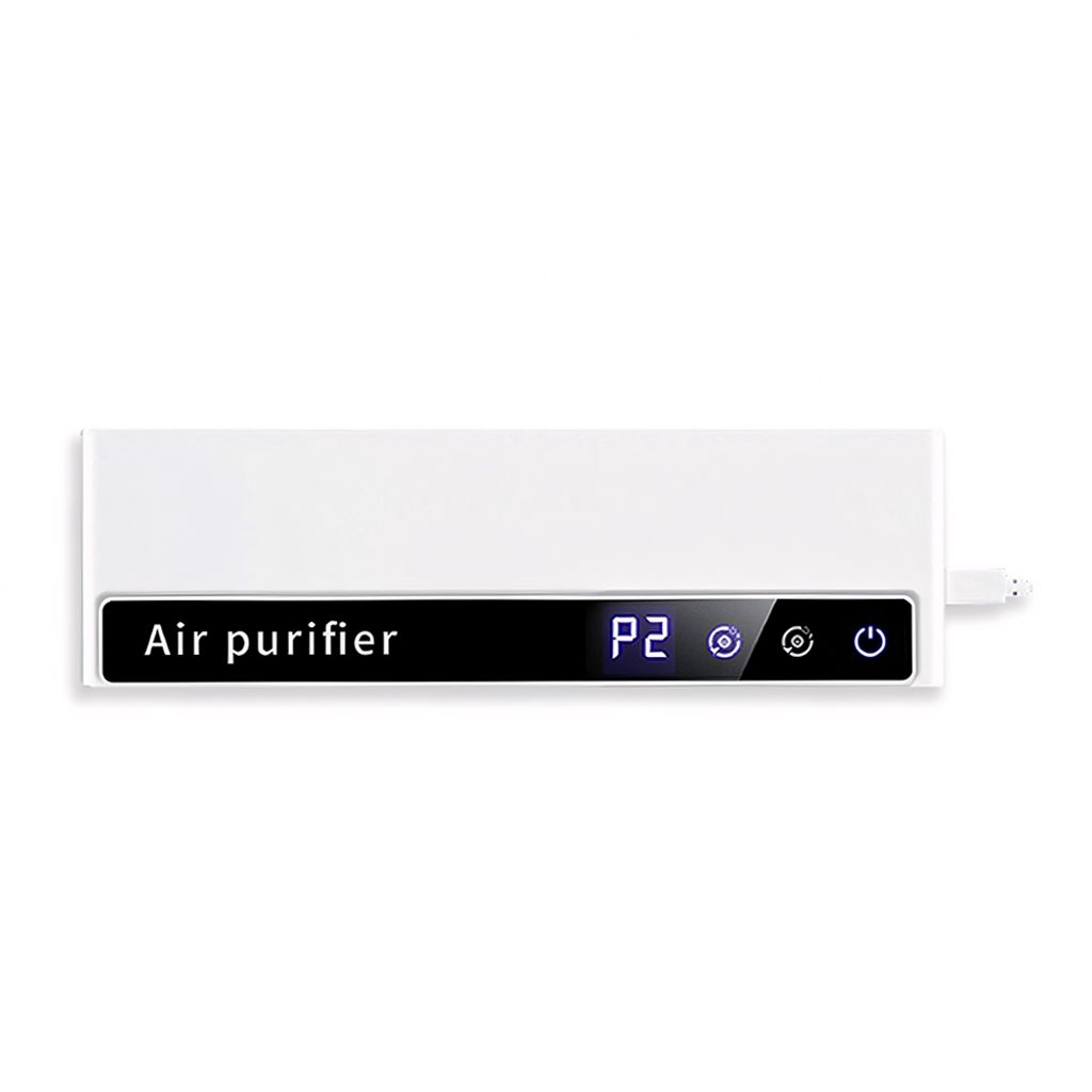 Luftreiniger fuer Schlafzimmer zu Hause, 4 Arbeitsmodi, entfernen Staub, Rauch, Geruch, Formaldehyd, Milben, negative Ionen, Ozongenerator, tragbar...