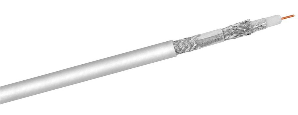 Goobay 27518 Cavo d'antenna coassiale 120 dB, 4x schermato, Immagine del prodotto 