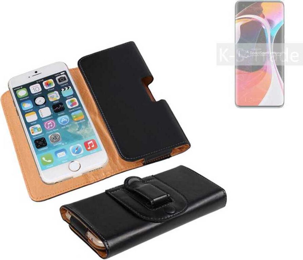 K-S-Trade Schützhülle Handyhülle kompatibel mit Xiaomi Mi 10 Pro Holster Gürtel Tasche Schutzhülle Handy-Tasche Smartphone Case Seitentasche