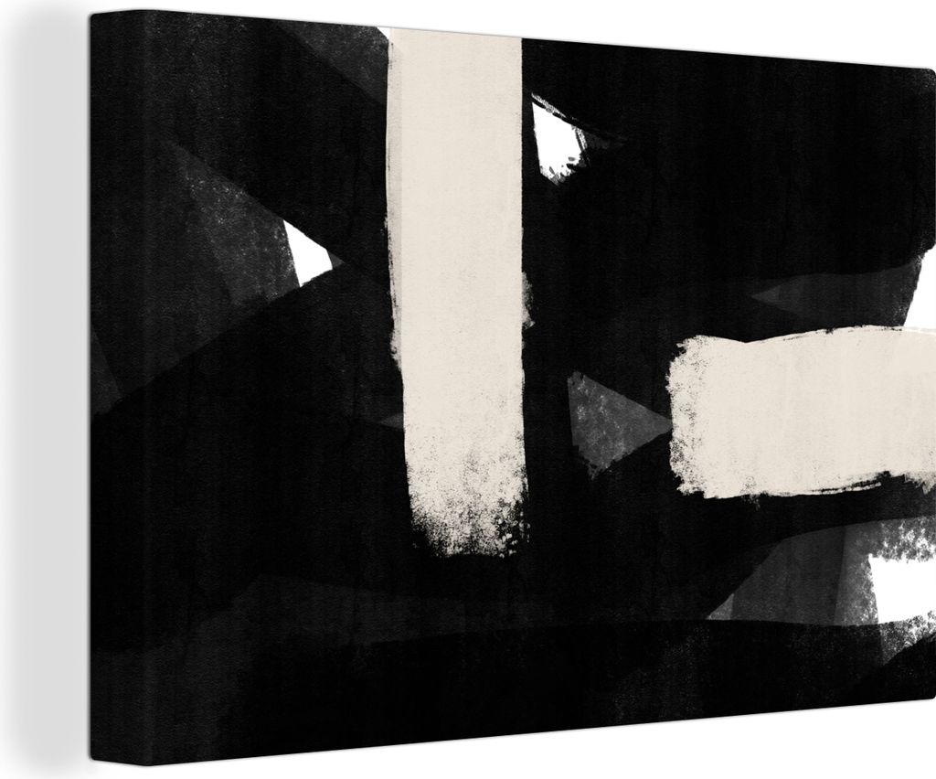 OneMillionCanvasses - Leinwandbilder - 140x90 cm, Abstrakt - Pastell - Minimalismus, Wandbilder Kunstdruck Wanddekoration - Foto auf Leinwand - G...