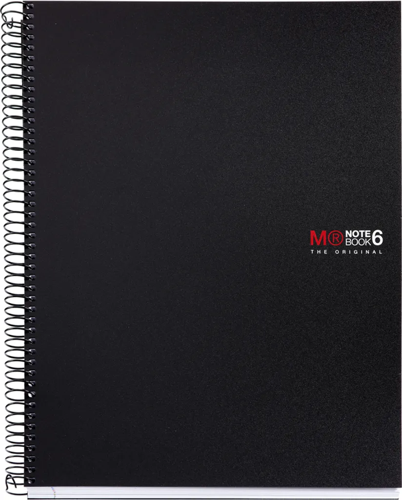 Ne Manquez Plus de Place : Notebook A4 MIQUELRIUS 150 Feuilles Noir