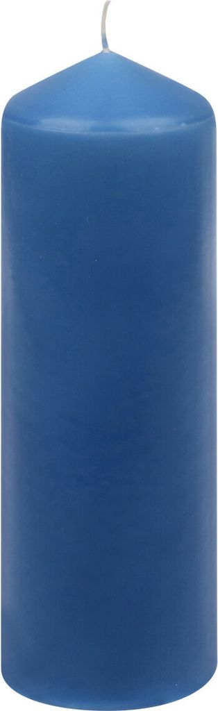 Stumpenkerzen Jeans 200/67 mm, 10 Stück Steinhart Kerzen in RAL-Kerzen Güte Qualität