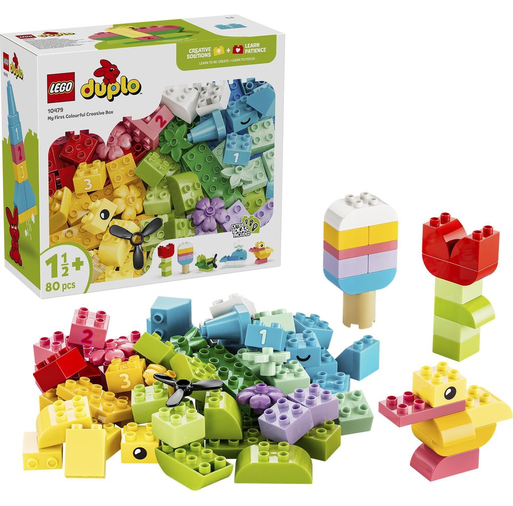 LEGO DUPLO Barevný kreativní box s kostkami, Sada na Obrázek produktu 