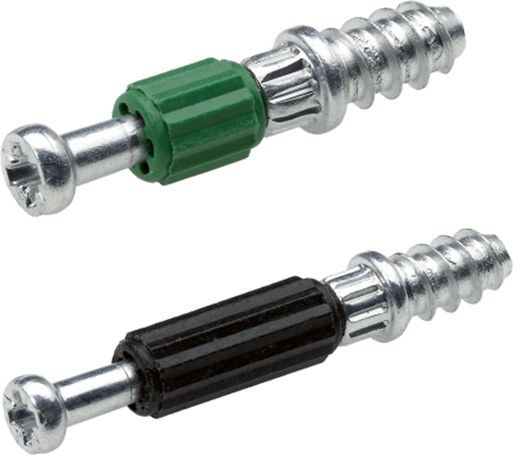 Einschraubdübel,48037,Ø5mm,verzinkt/grün