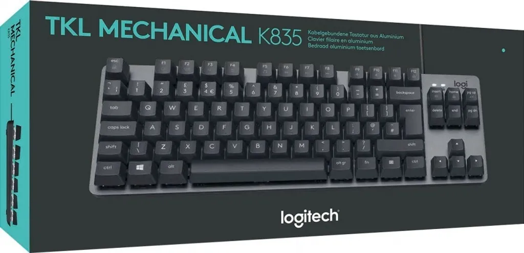 Clavier AZERTY Mécanique Compact Logitech K835 TKL Gris Anthracite USB - 7
