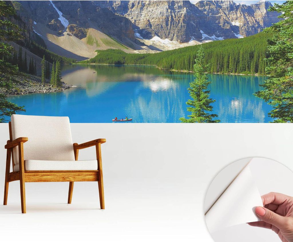 Fototapete selbstklebend - 250x104 cm - Tapete - Wandtapete - Wandbilder - Klebefolie - Dekofolie - Tapete Folie - Wand - Dekoration - Wohnzimmer -...