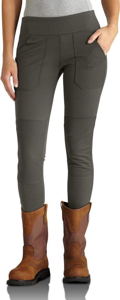 Carhartt Damen Legging fitted midweight Grau XS