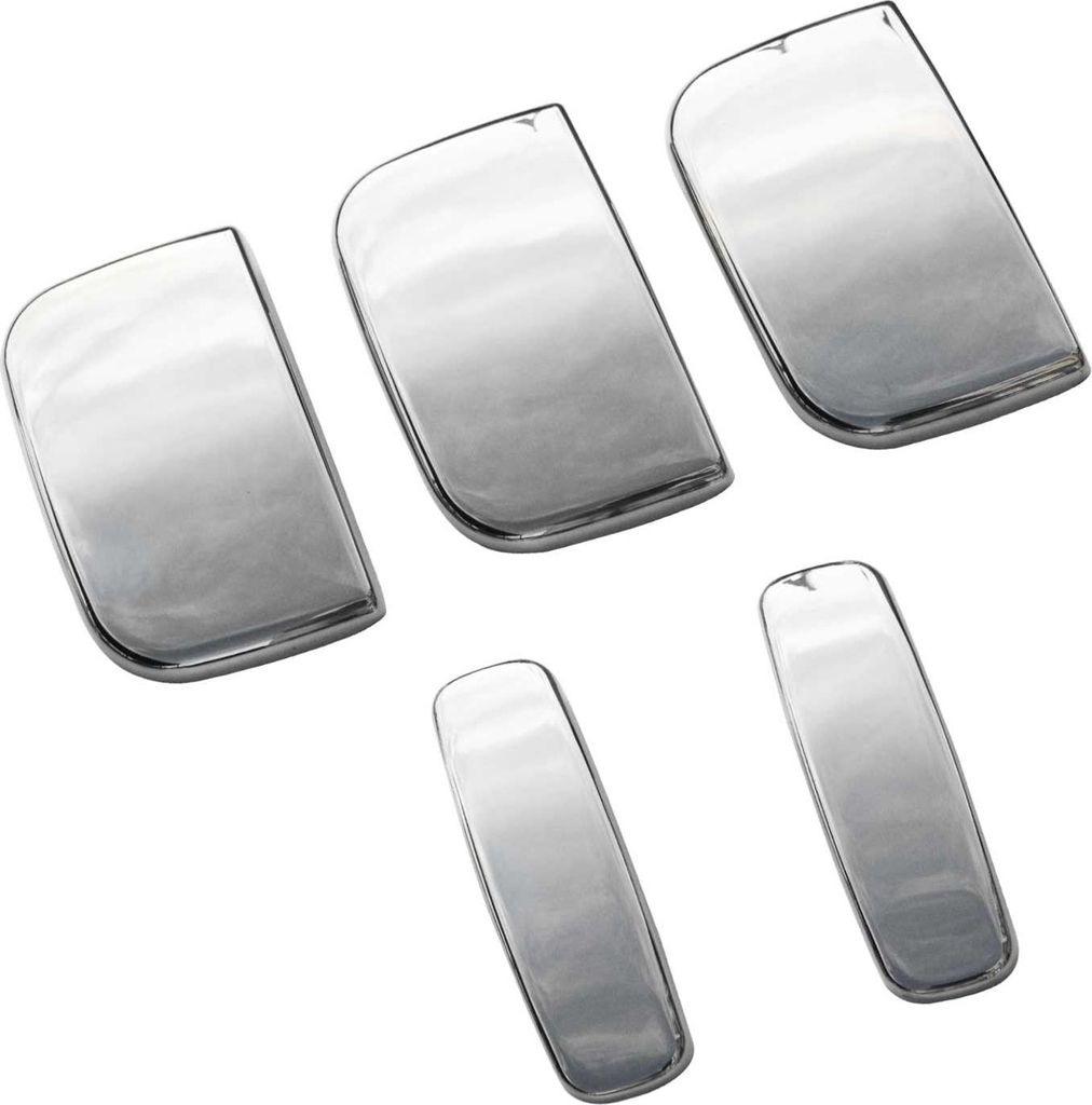 Türgriff Blende Türgriffkappen für Peugeot Partner 2004-2008 5-Tür Edelstahl 5x