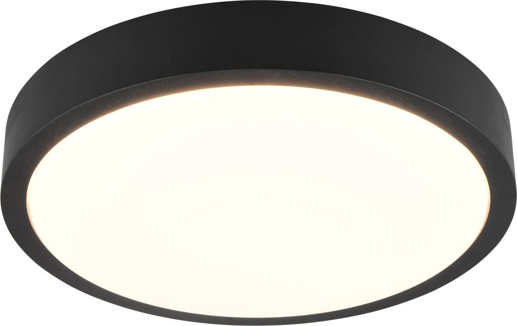 Plafon LED okrągły ISEO czarno-biały 24W Ciepła biel 2500lm Zdjęcie produktu 