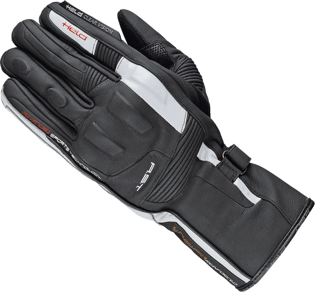 Gants moto Held Secret Pro femme noir et blanc taille 6 en cuir