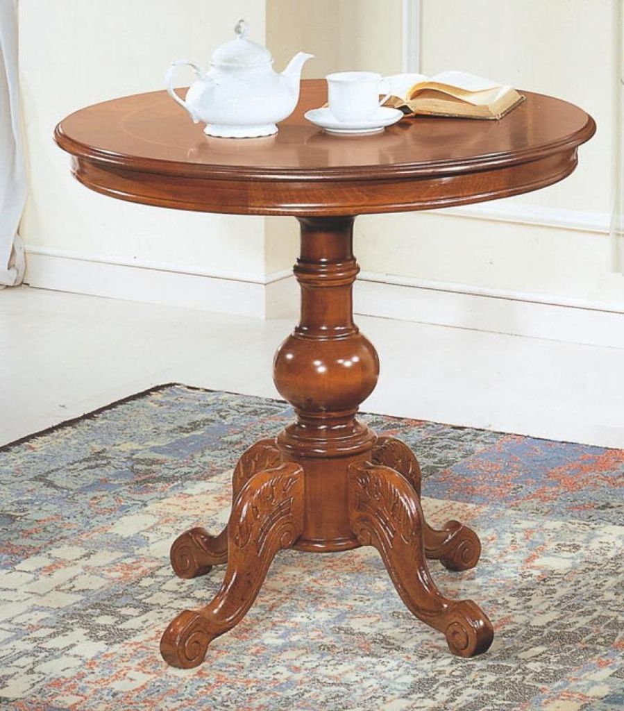 Table basse de luxe marron laqué massif Italie tables à Image du produit 