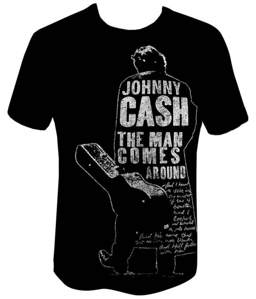 Johnny Cash T-Shirt - Man Comes Around S Produktbild 