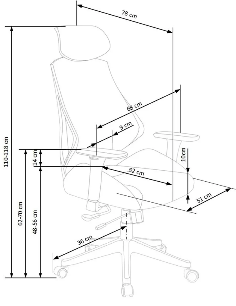 Dites adieu au mal de dos avec le fauteuil de bureau Hasel confortable - 10