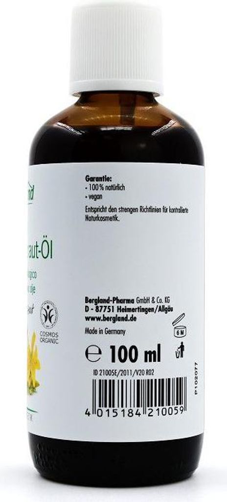 Bergland Bio Johanniskraut-Öl, 100 ml Öl Produktbild 