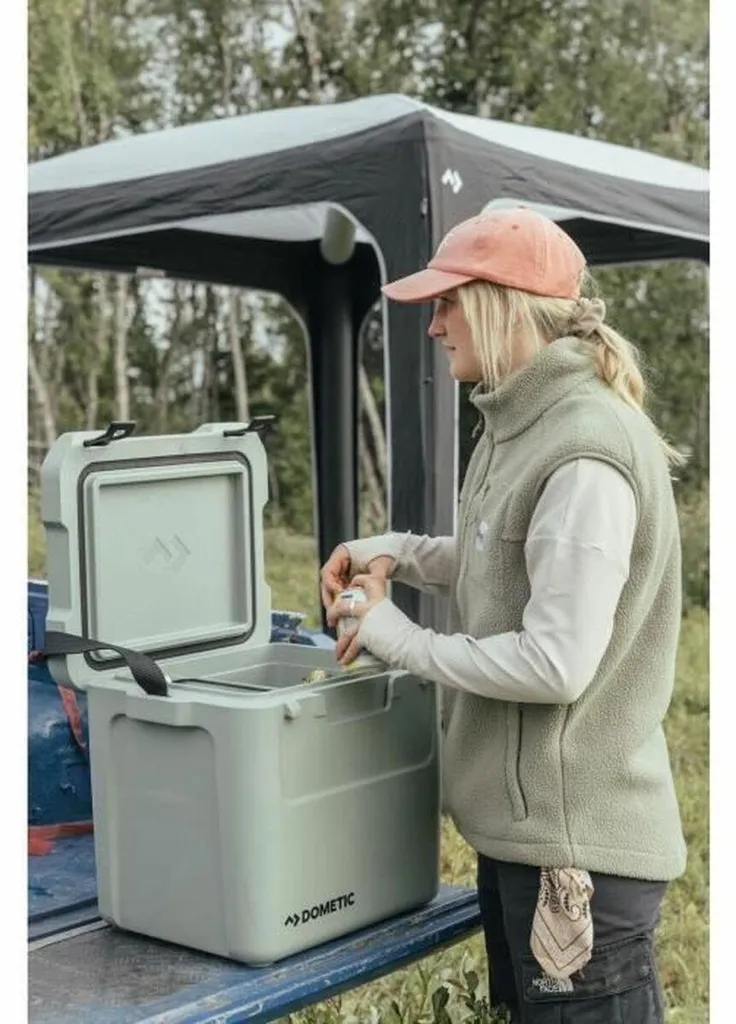 Glacière Dometic Cool Ice Orange 28 L - Réfrigérateur Portable Robuste
