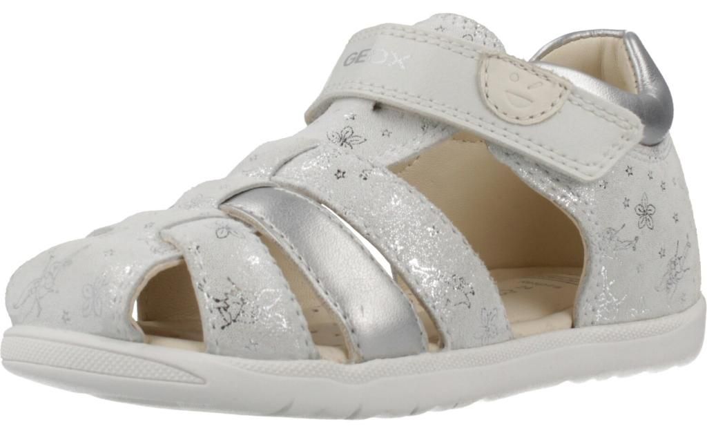 GEOX B SANDAL MACCHIA GIR Silber