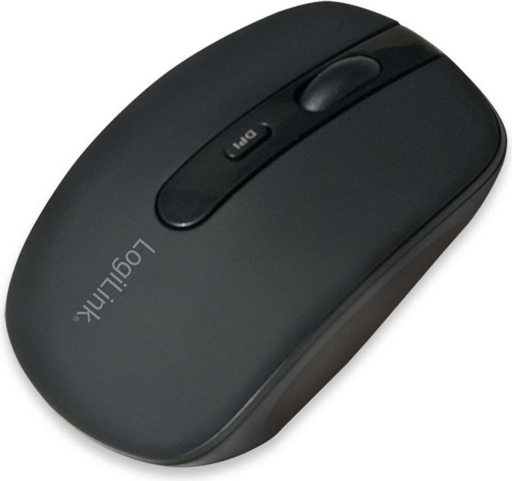 LogiLink Optische Bluetooth Maus kabellos schwarz