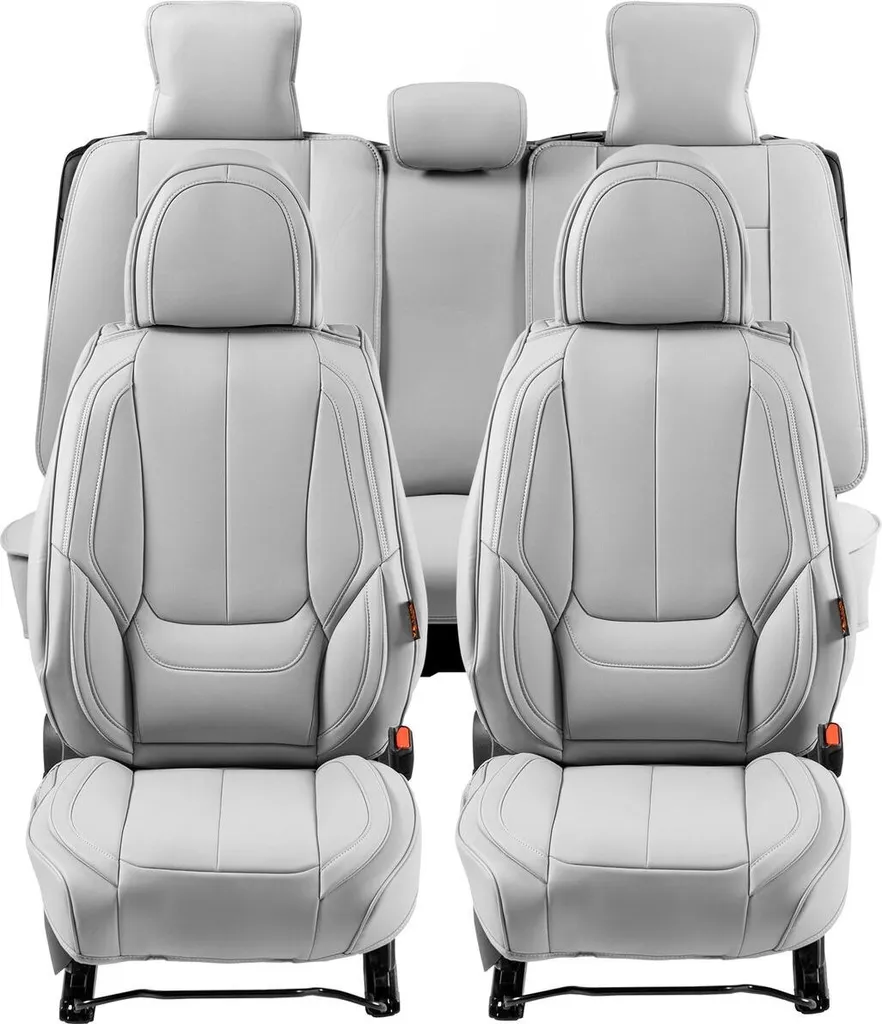 Housses de siège universelles pour voiture, protection simili similicuir