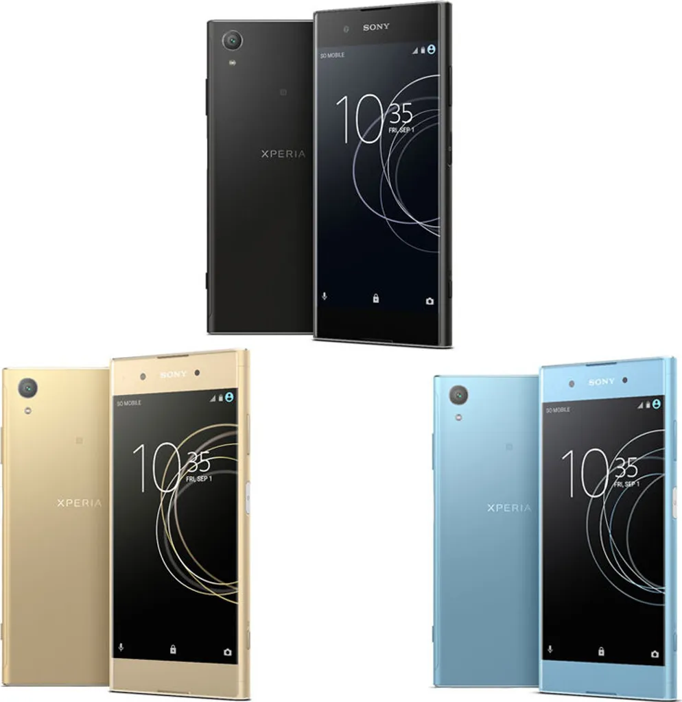 Smartphone Sony Xperia XA1 Plus 32Go Noir Mobile Android Écran 5,5 Pouces