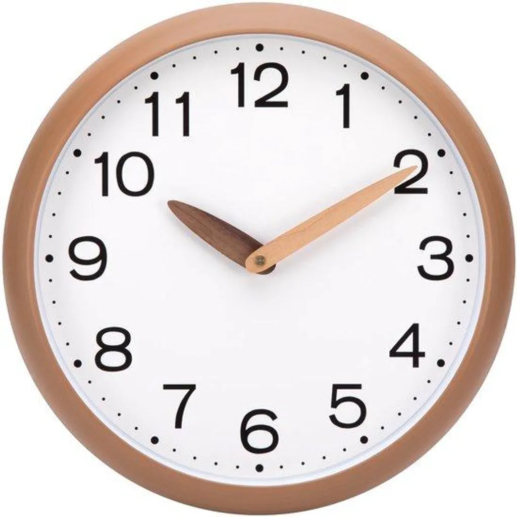 Horloge murale 30 cm idéale pour lire l'heure facilement chez soi