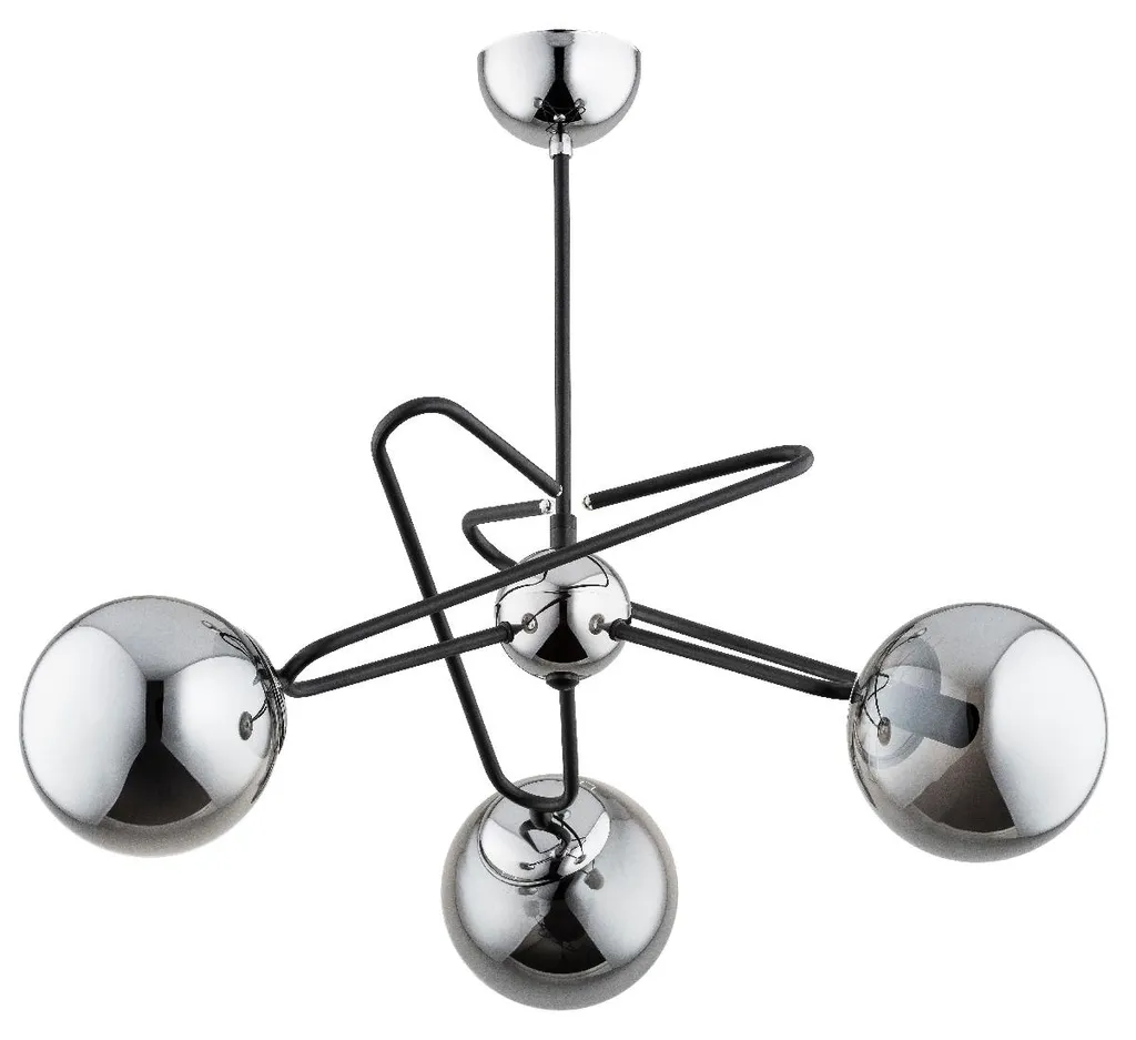 Suspension Design SAGITO : Éclairage Puissant 3xE14 pour Grand Salon