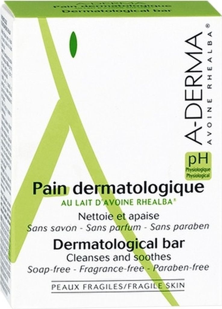 A-derma Savon dermatologique, 100g - Nettoyage en douceur Image du produit 