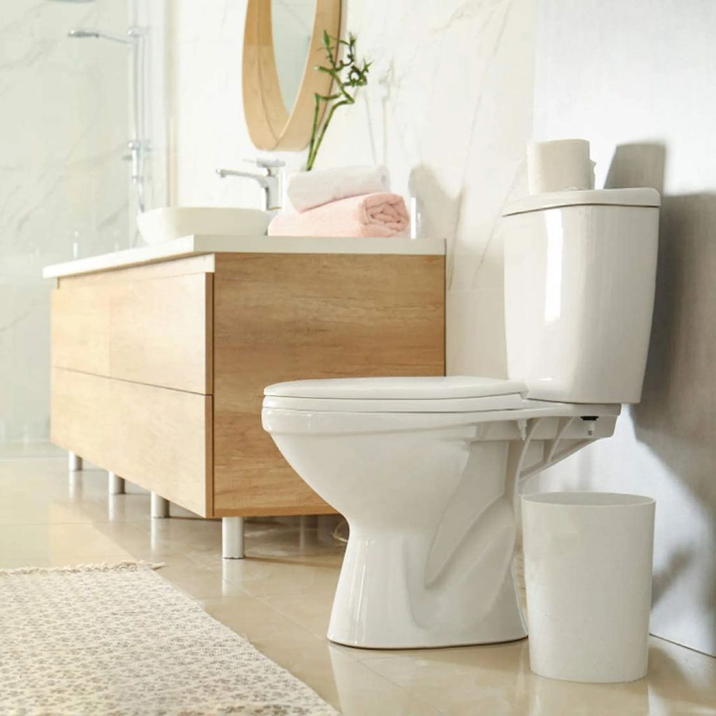 Toilettendeckel O Form WC-Sitze, Toilettensitzbezug mit Produktbild 6