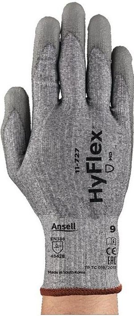 Schnittschutzhandschuhe HyFlex 11-727 Gr.11 grau EN 388 PSA II
