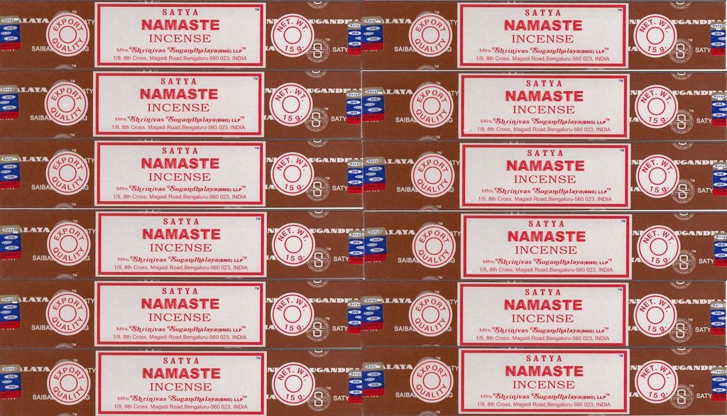 Namaste - Satya Namaste - 180g Räucherstäbchen Produktbild 