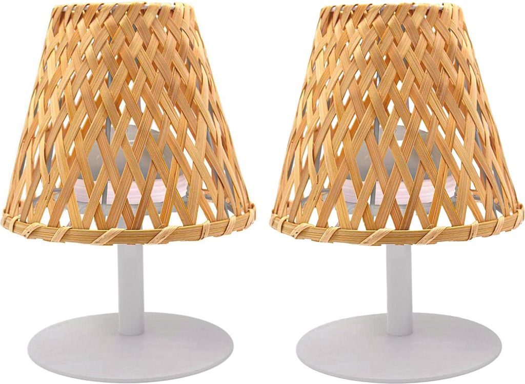 Set Mit 2 Kabellosen Tischlampen IBIZA h26cm Produktbild 