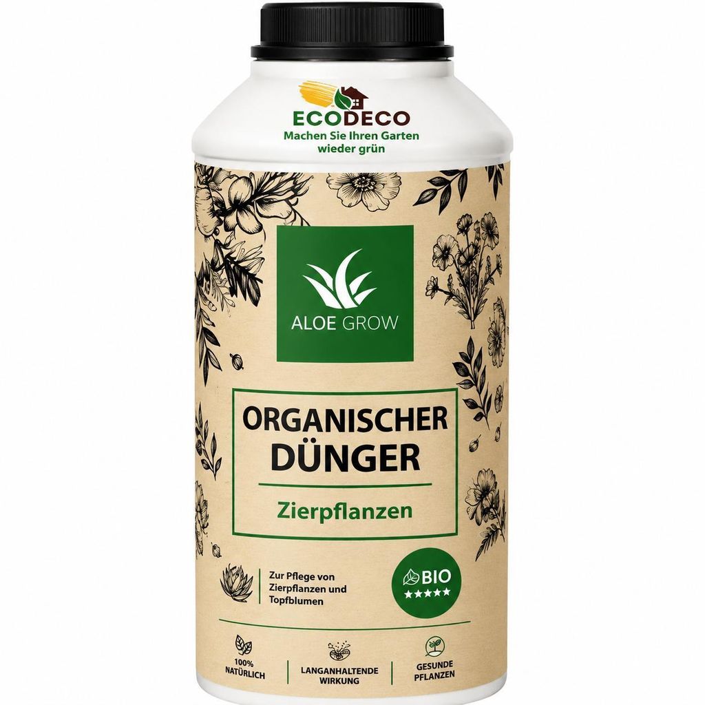EcoDeco AloeGrow hnojivo pre izbové rastliny 1000 ml, Obrázok produktu 