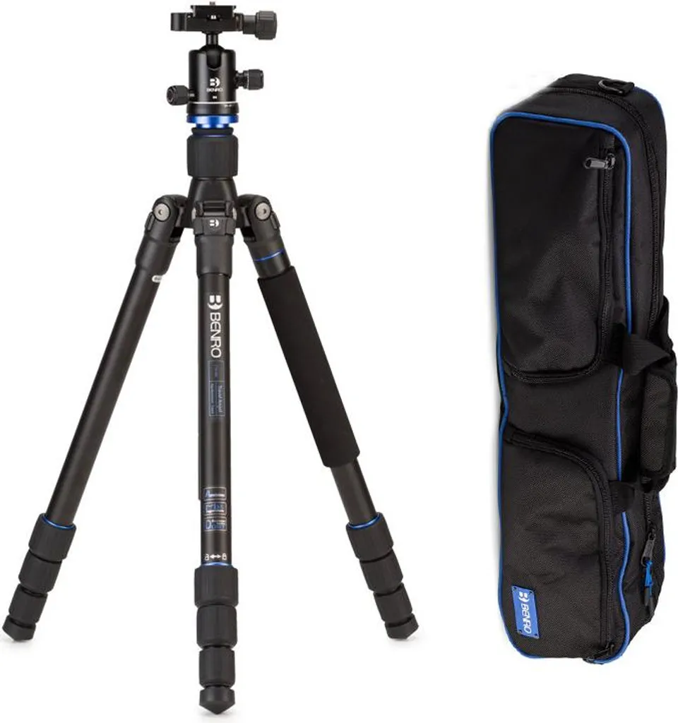 Trépied Photo Stable pour Voyage Benro FTA28AB1 Travel Angel Alu B1