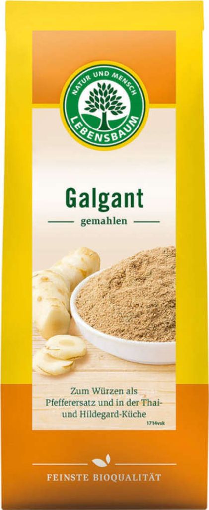 Lebensbaum Galgant, gemahlen 40g Produktbild 
