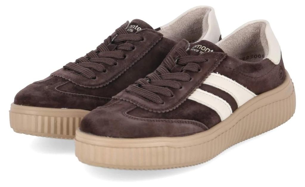 Zapatilla deportiva Remonte, color marrón, talla 43 Imagen del producto 