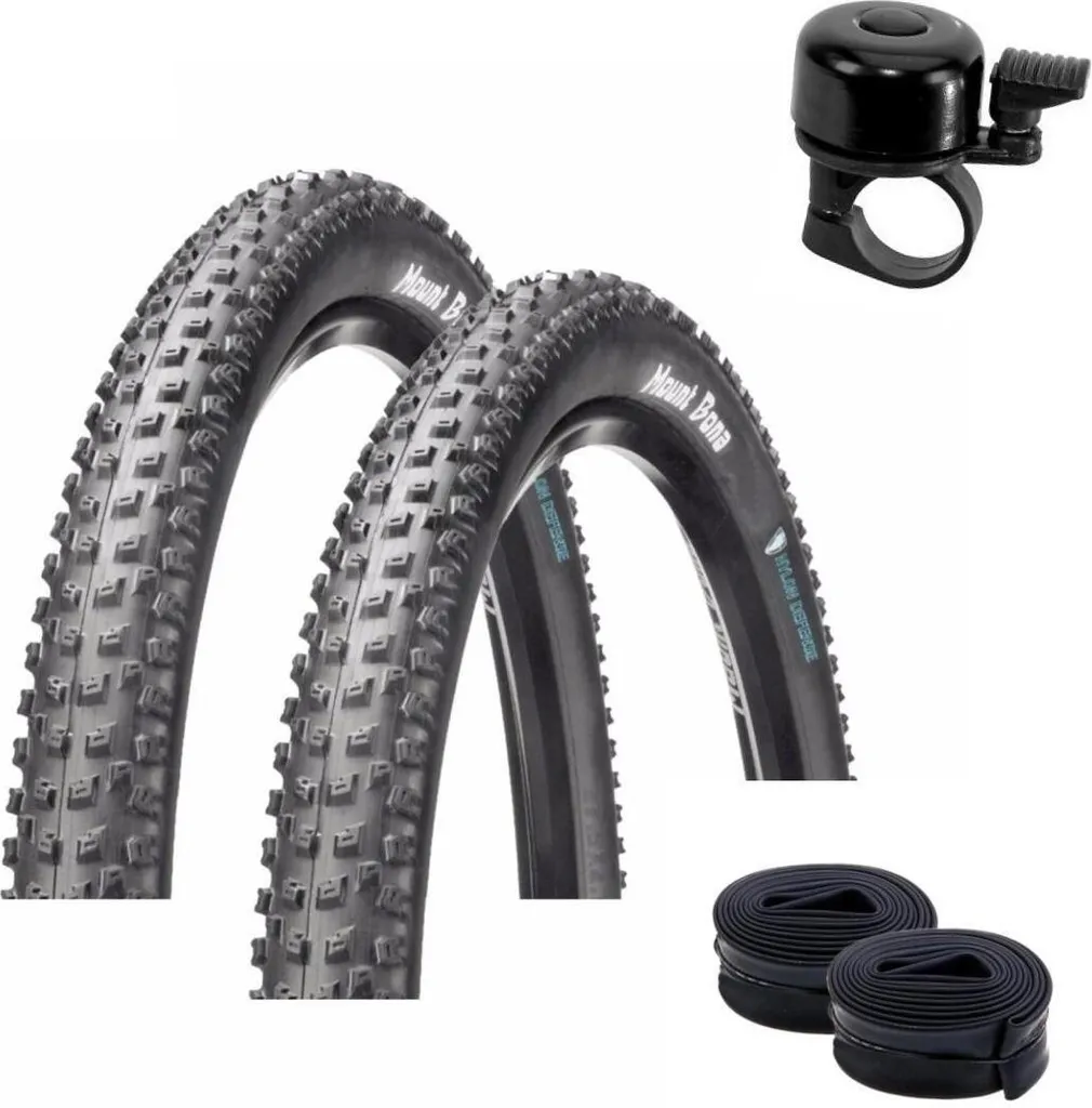 Réparez votre VTT : 2 Pneus Arisun 27.5x2.25 Pliables et Chambres à Air SV